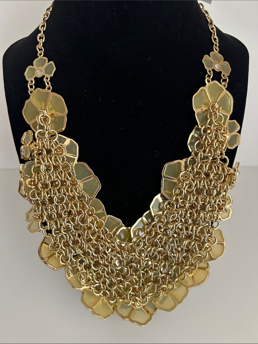 Natasha Floral  Necklace with Pearl Accents - Women Jewelry - Picture 7 of 7